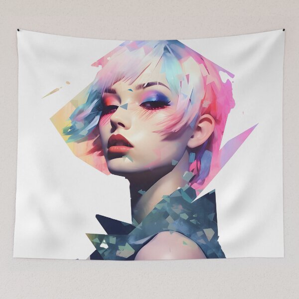 Item preview, Fragmented Girl designed and sold by Monkey-Bar.