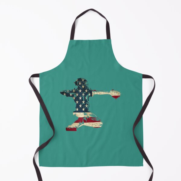 Item preview, Baseball Catchers Gear USA American Flag Baseballin Sports designed and sold by bxhrybvd3.