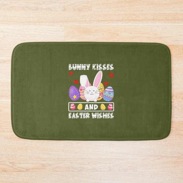 Item preview, Bunny Kisses And Easter Wishes Funny Easter Day 		 designed and sold by wlpersaww55.