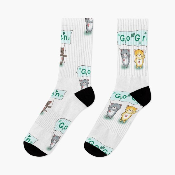 Item preview, Cat | Cat Lover - Go Green v2 designed and sold by FennyWijayaMomo.