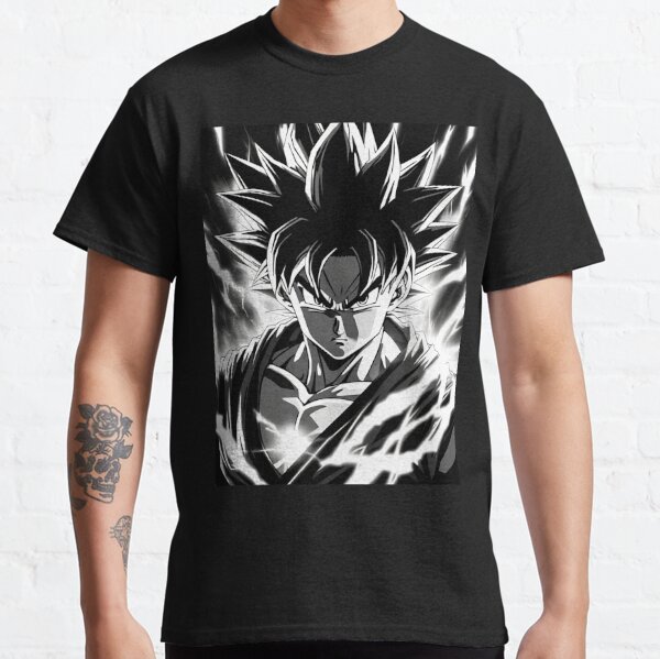 Dragon Ball Super Ultra Instinct Goku - Camiseta negra para hombre