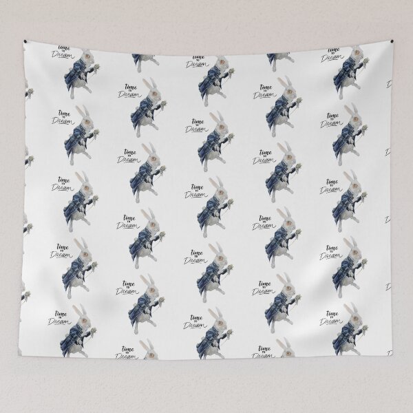 Item preview, Time to Dream White Rabbit Alice In Wonderland designed and sold by saraperry.