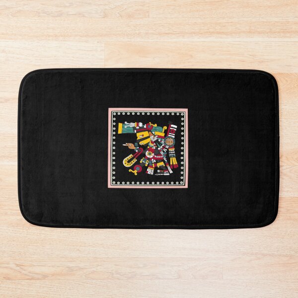 Item preview, Tezcatlipoca - Framed Transparent Aztec God of Night designed and sold by Aztectees.