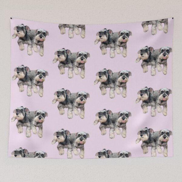 Item preview, Schnauzers descarados designed and sold by barksandsqueaks.