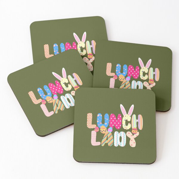 Item preview, Bunny Lunch Lady Funny Egg Easter Day Floral 		 designed and sold by wlpersaww55.