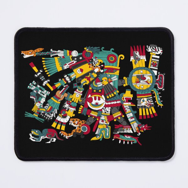 Item preview, Tezcatlipoca Days - Aztec God of Night - Borgia Transparent designed and sold by Aztectees.
