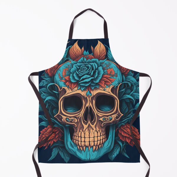 Item preview, Rose-Adorned Skull designed and sold by Magic-almix.