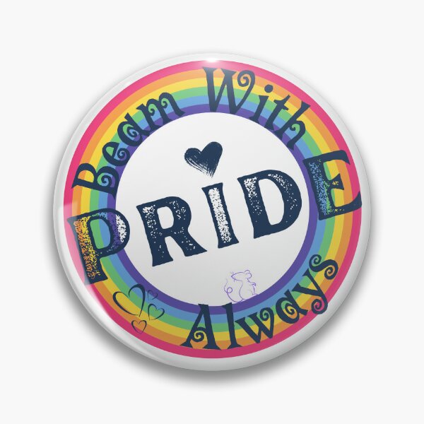 Item preview, Beam With Pride, Always - Light Background designed and sold by StoneybrokeM.