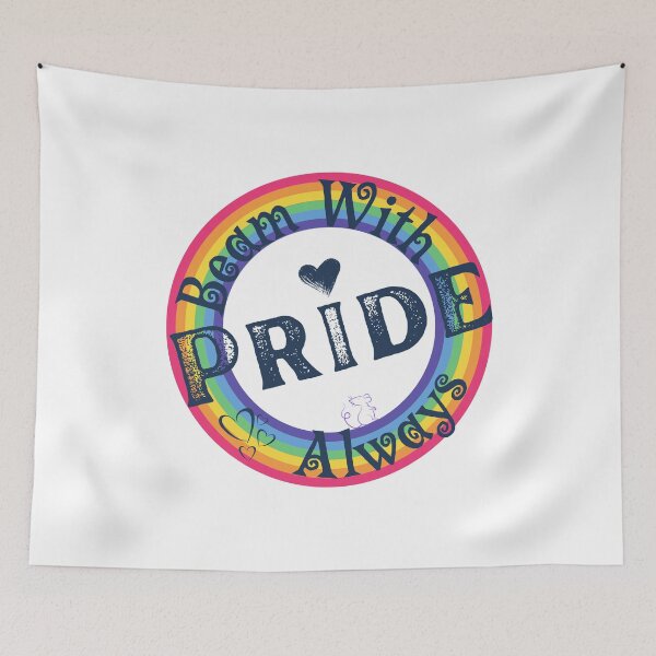 Item preview, Beam With Pride, Always - Light Background designed and sold by StoneybrokeM.