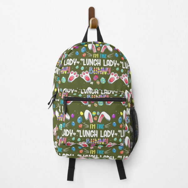 Item preview, Bunny Lunch Lady Funny Egg Easter Day Floral 	 	 		 designed and sold by wlpersaww55.