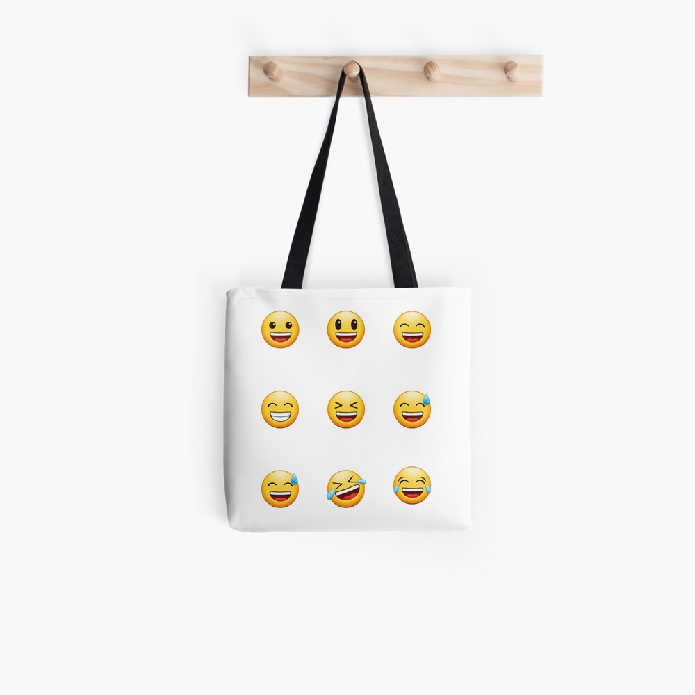 Emoji stickers laughing happy content lol funny cracking  Sticker for Sale  by Ambrose-lilly