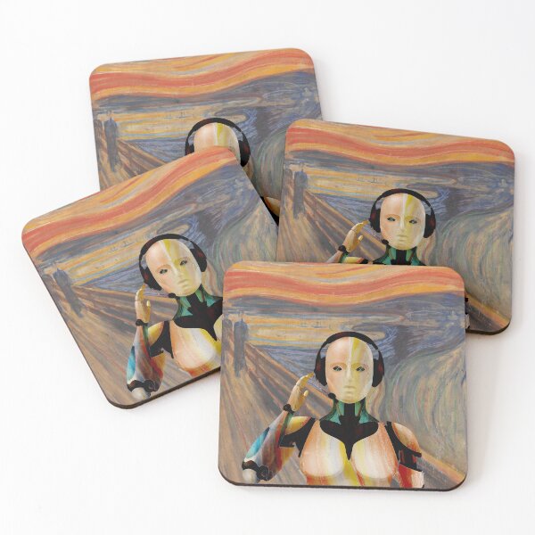 Item preview, Edvard Munch, The Scream, robot designed and sold by IDEA-POINT.