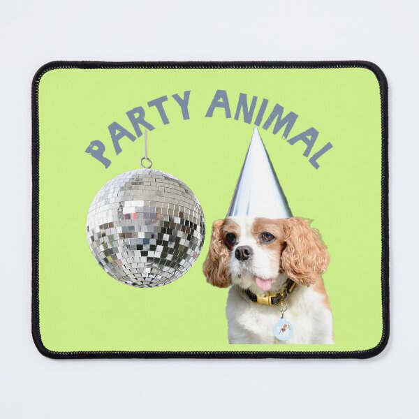 Item preview, Cavalier King Charles Spaniel Party Animal designed and sold by barksandsqueaks.