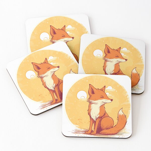 Item preview, Fox and sun designed and sold by Jabuticabaeyes.