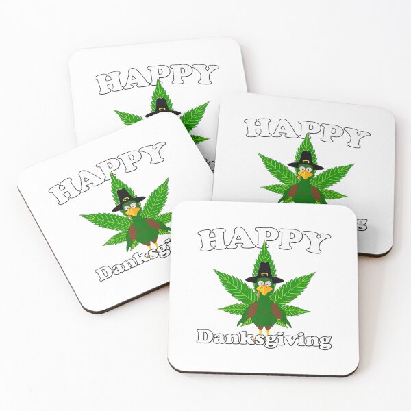 Item preview, Funny Weed Smokers Happy Thanksgiving Danksgiving designed and sold by waekcoia56.
