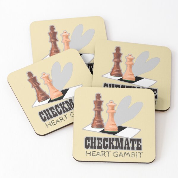 Item preview, CHECKMATE HEART GAMBIT designed and sold by JHANL.