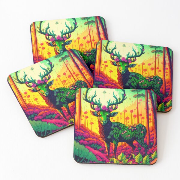 Item preview, Deer in a Forest Dream designed and sold by lostcauseblue.