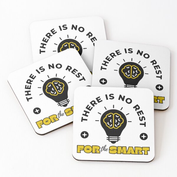 Item preview, There is No Rest For the Smart designed and sold by DigitalMagShop.