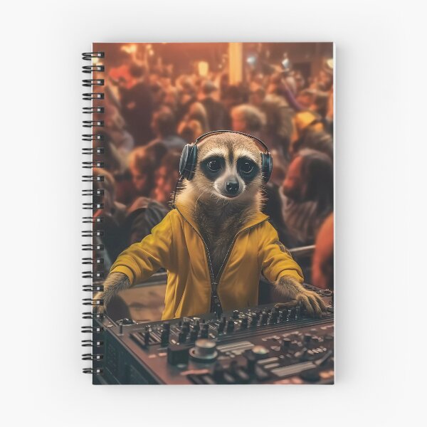 Item preview, DJ Meerkat designed and sold by KateAndersonLTD.