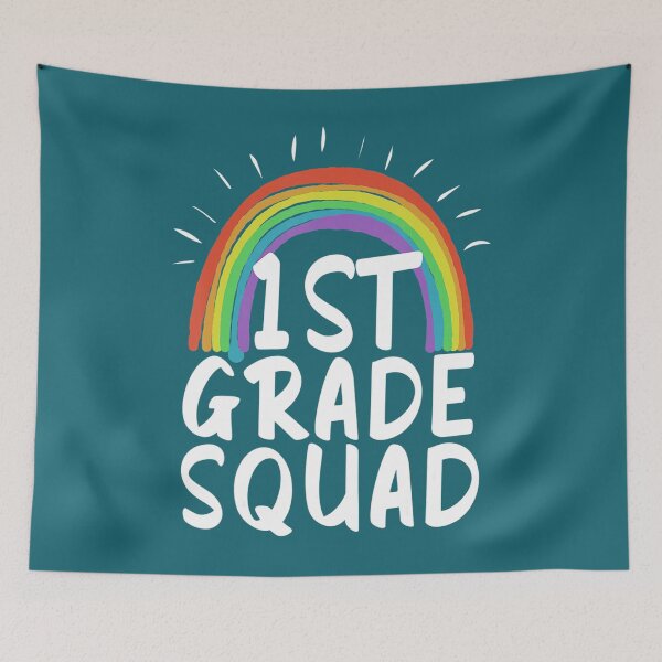 Item preview, First Grade Squad 1S	 Teacher Kids Back To School  	 designed and sold by tcongxguc12.