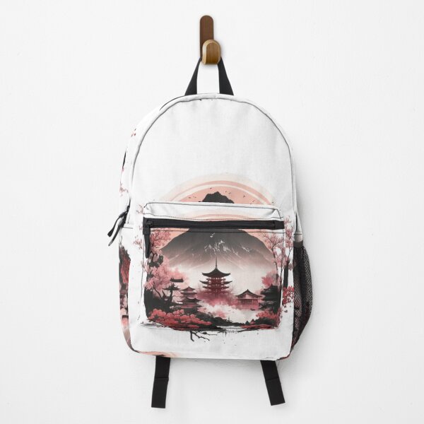 Item preview,  "Harmony in Sakura: Captivating Japanese Landscapes on Redbubble" designed and sold by DesignHeaven24.