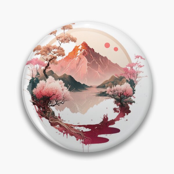 Artikelvorschau,  "Harmony in Sakura: Captivating Japanese Landscapes on Redbubble" entworfen und verkauft von DesignHeaven24.