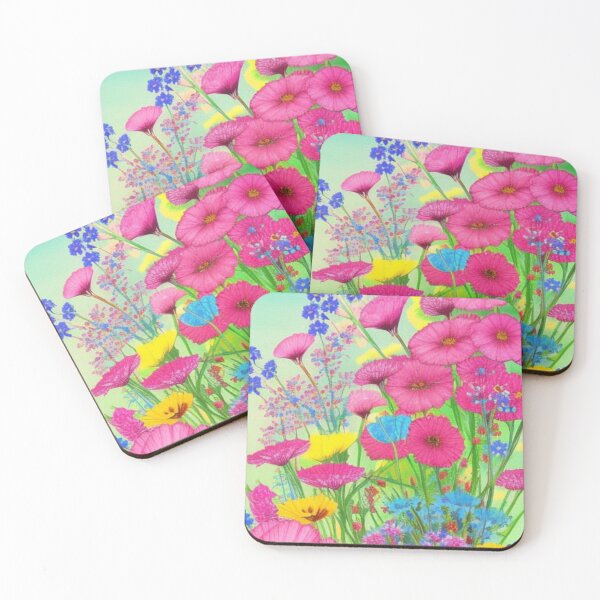 Item preview, Wildflowers Inspired by Japanese and French Artists and Woodblock Prints designed and sold by UmamibyKristi.