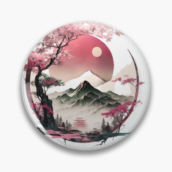 Artikelvorschau, "Harmony in Sakura: Captivating Japanese Landscapes on Redbubble" entworfen und verkauft von DesignHeaven24.