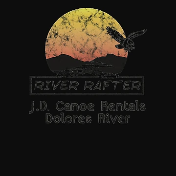 Artwork thumbnail, Dolores Rivers Canoes Rentals Rivers Rafter by VicAlvarez