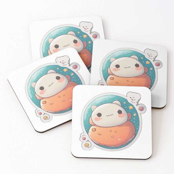Item preview, Little mochi with orange star designed and sold by FFixation.
