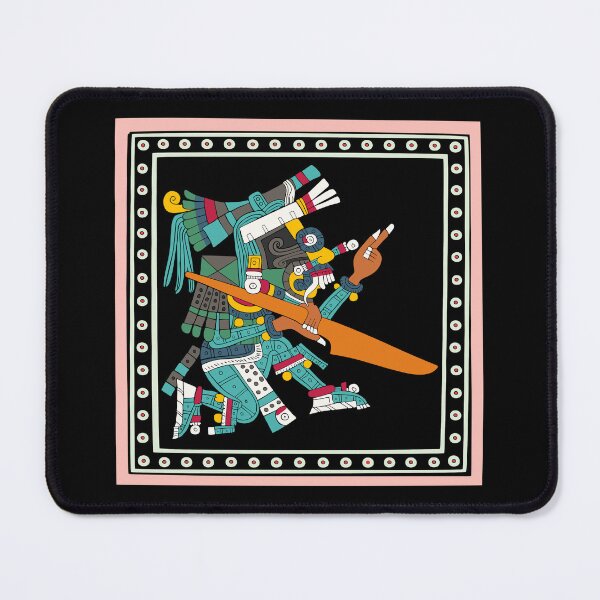 Item preview, Tlaloc II - Framed Transparent Aztec God of Rain designed and sold by Aztectees.