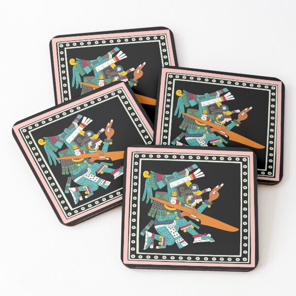 Item preview, Tlaloc II - Framed Transparent Aztec God of Rain designed and sold by Aztectees.