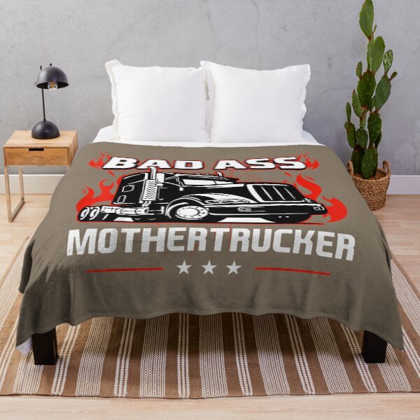 Item preview, Bad Ass Mother Trucker Truck Driving 	 For Father's Day 		 designed and sold by nmvtbwryu29.