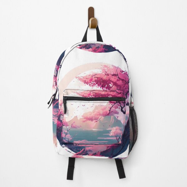 Item preview,  "Harmony in Sakura: Captivating Japanese Landscapes on Redbubble" designed and sold by DesignHeaven24.