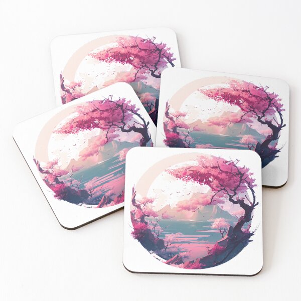Item preview,  "Harmony in Sakura: Captivating Japanese Landscapes on Redbubble" designed and sold by DesignHeaven24.