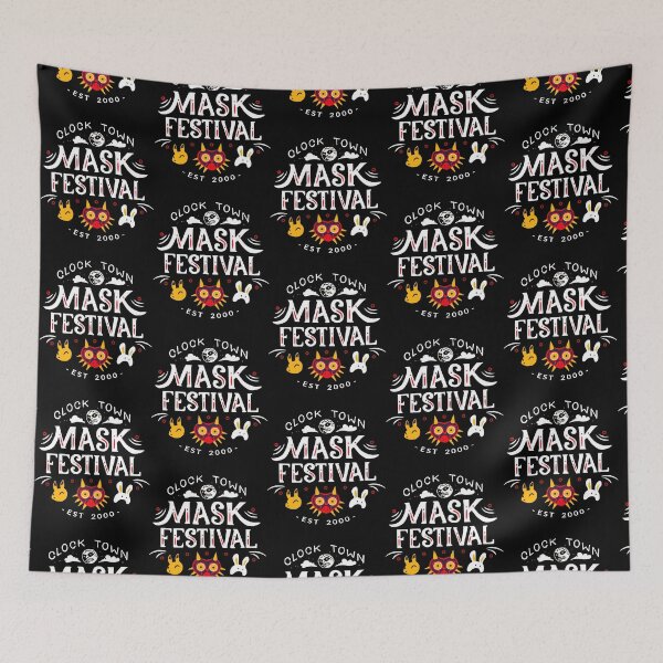 Item preview, Clock Town Mask Festival - Black designed and sold by MinisTaver.