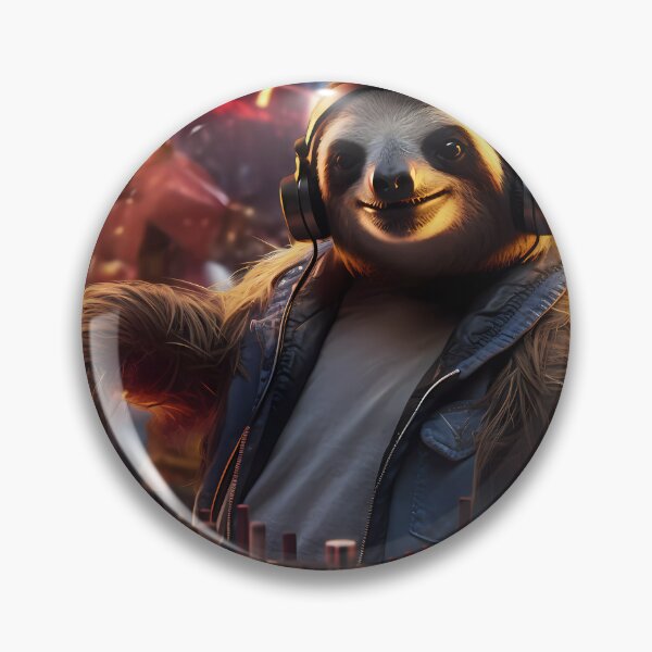 Artikelvorschau, DJ Sloth entworfen und verkauft von KateAndersonLTD.