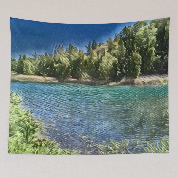 Item preview, Perfect Calm In Shades Of Blue designed and sold by Fearless-Fox.
