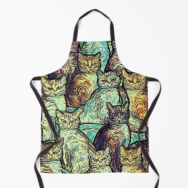 Item preview, cat s v g surrealism designed and sold by luckymando.