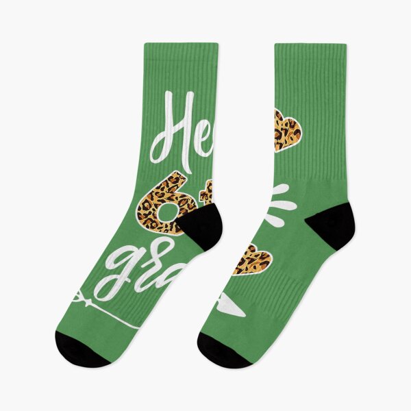 Item preview, Hello 6th Grade Leopard Teacher 	s, First Day Of School 	 	 designed and sold by abzictvnvlm41.