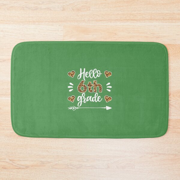 Item preview, Hello 6th Grade Leopard Teacher 	s, First Day Of School 	 	 designed and sold by abzictvnvlm41.