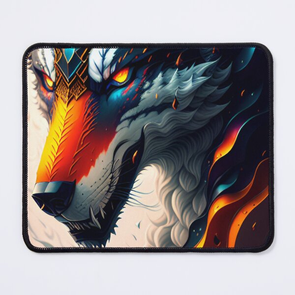 Item preview, Fire wolf designed and sold by MadinaFatt.