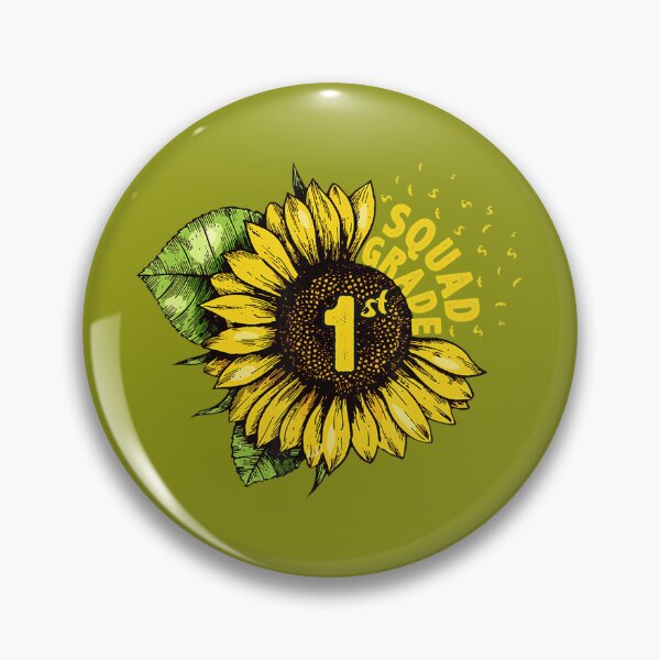 Item preview, Sunflower 1st Grade Squad 	 First Grade Teacher 	 	 	 designed and sold by xeomewvcwrn15.