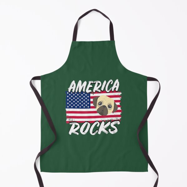 Item preview, Funny America Rocks Pug Lover 4th Of July Dog designed and sold by aekukyygrbi70.