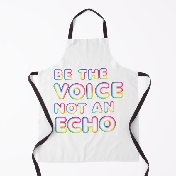 Item preview, Be the Voice Not an Echo | Individuality, LGBTQIA+ Pride designed and sold by ShopULove.