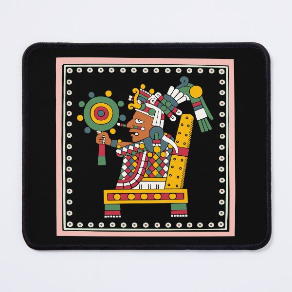 Item preview, Xochipilli- Framed Transparent Aztec God of the Arts designed and sold by Aztectees.