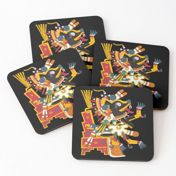 Item preview, Xolotl - Aztec God of Fire & Lightning - Borgia Transparent designed and sold by Aztectees.