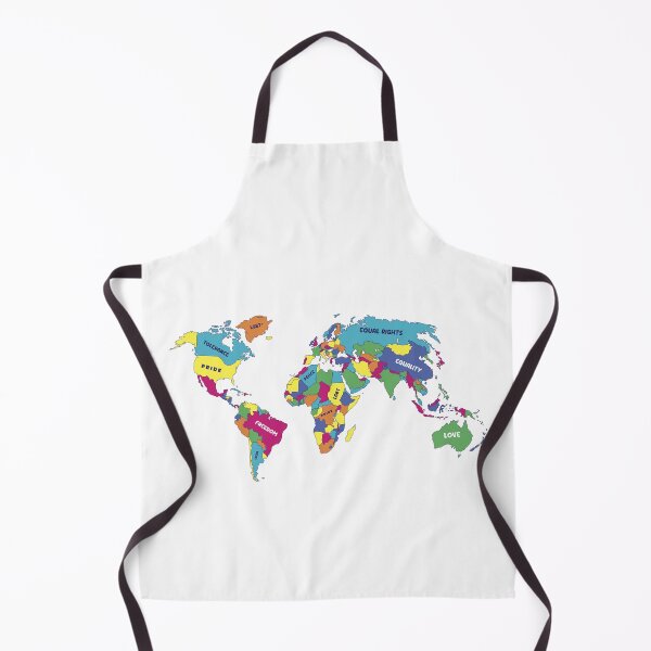 Item preview, LGBT Pride Month LGBTQ World Map designed and sold by HandicraftArt.