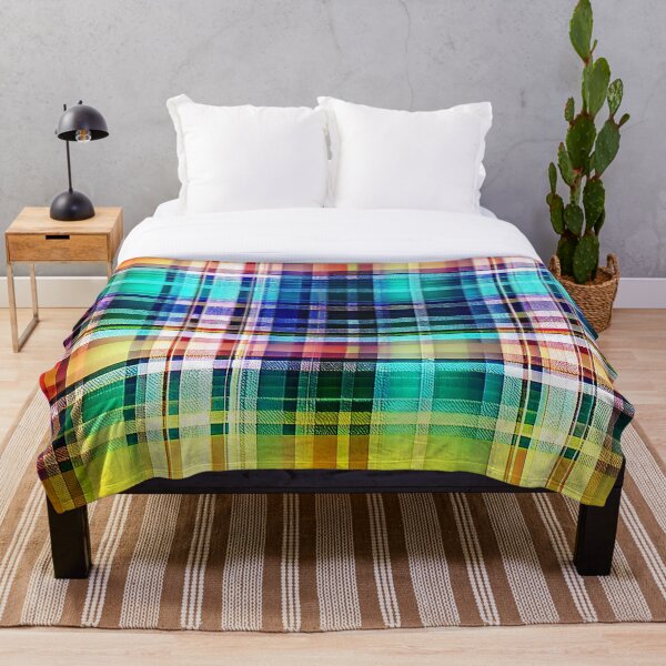 Item preview, Modern Vibrant Plaid designed and sold by zestyDesign.