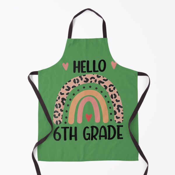 Item preview, Hello 6Th Grade Rainbow Teachers Kids Back To School Funny designed and sold by abzictvnvlm41.